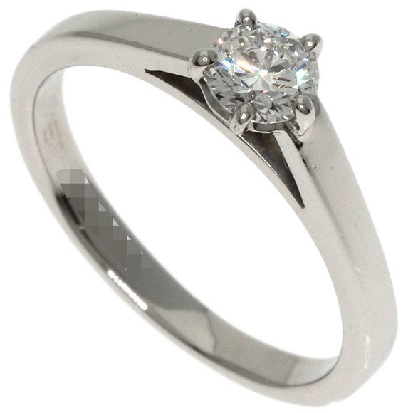 CHAUMET Platinum Diamond Ring - Picture 1 of 11